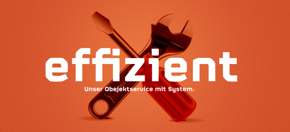 Effizient – Bildmotiv für den Objektservice